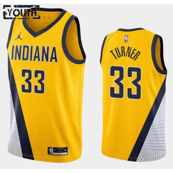 Indiana Pacers Trikot Myles Turner 33 2020-2021 Jordan Brand Statement Edition Swingman - Kinder Indiana Pacers Trikot Myles Turner 33 2020-2021 Jordan Brand Statement Edition Swingman - Kinder